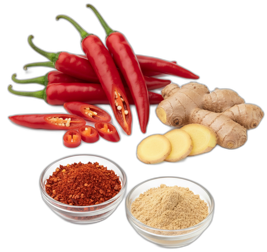Bold Chili & Ginger Exports for Global Kitchens - Hero Product Showcase